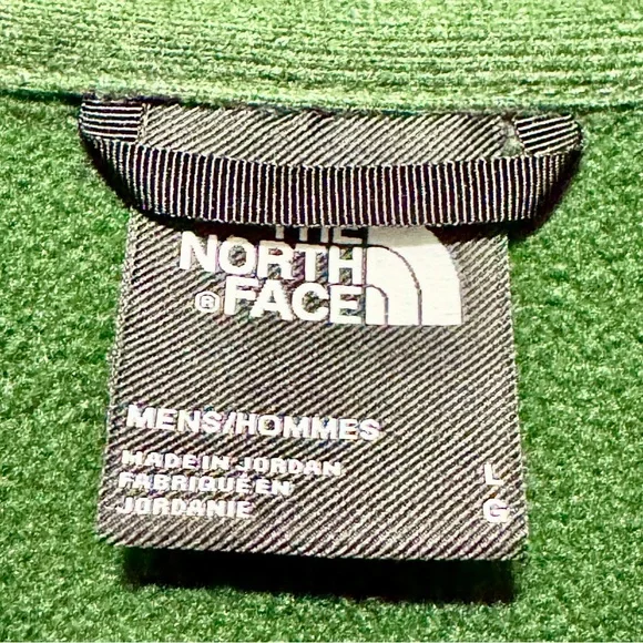 The North Face Canyonlands Half Zip Mens Green Long Sleeve Athleisure Sweatshirt - Picture 10 of 11